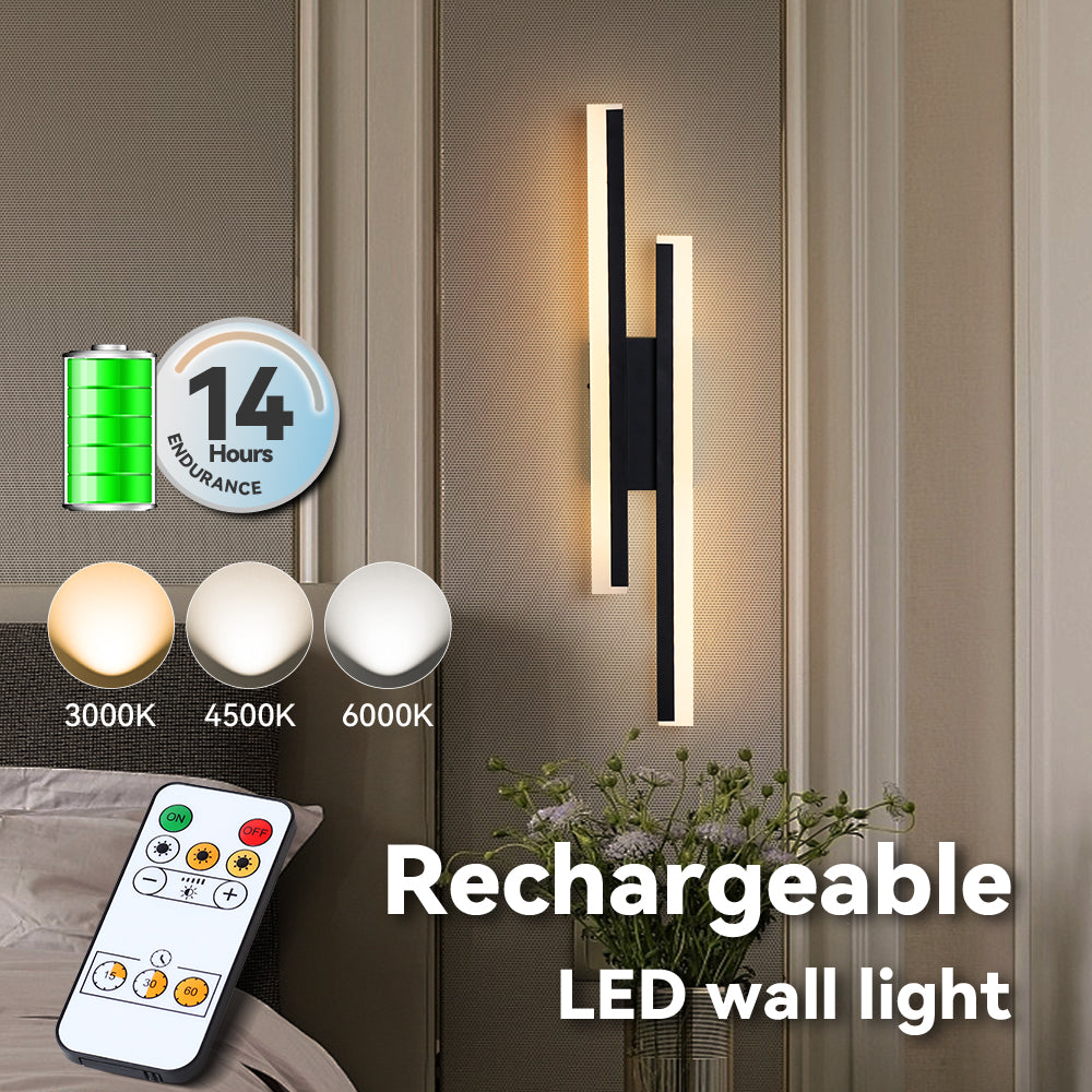 SEEDIQ Rechargeable LED Wall Lamp For Living Room And Bedroom