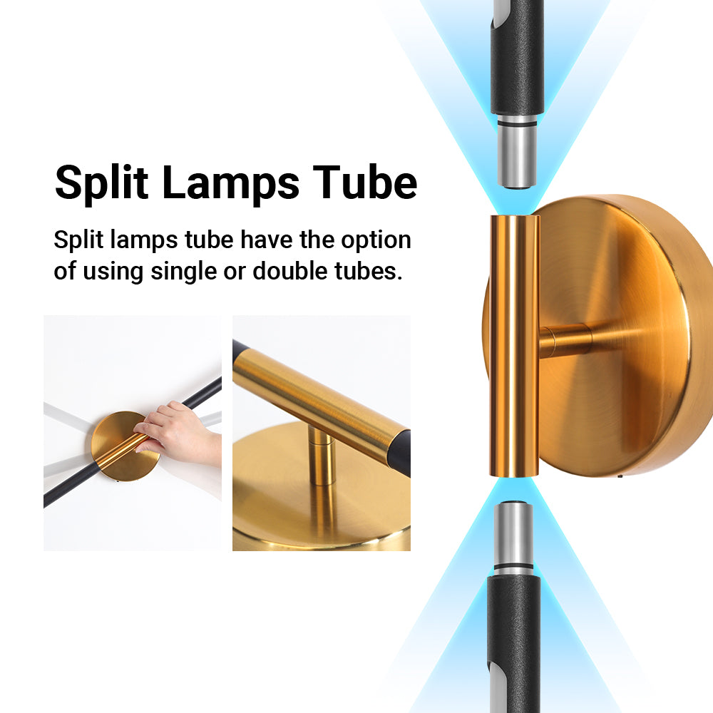 SEEDIQ 180° Rotating Battery Powered Wall Light