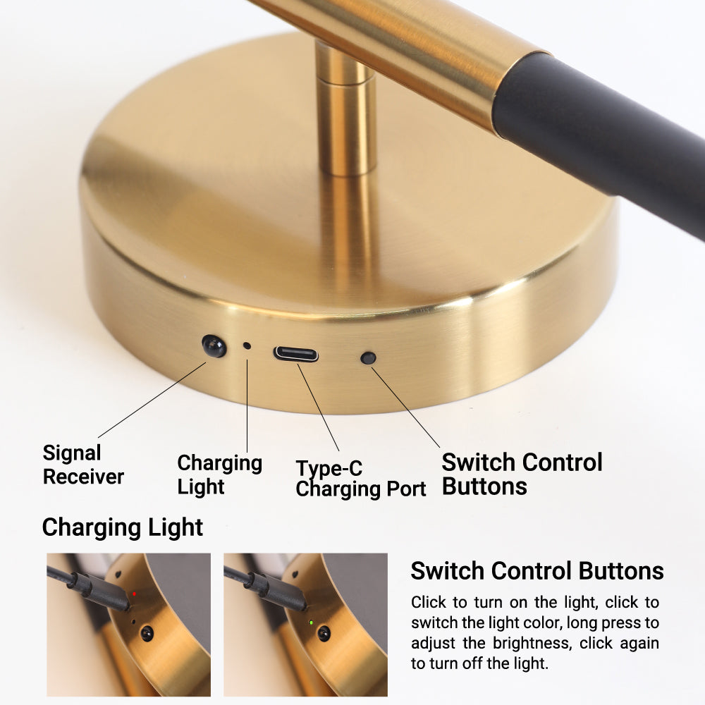 SEEDIQ 180° Rotating Battery Powered Wall Light