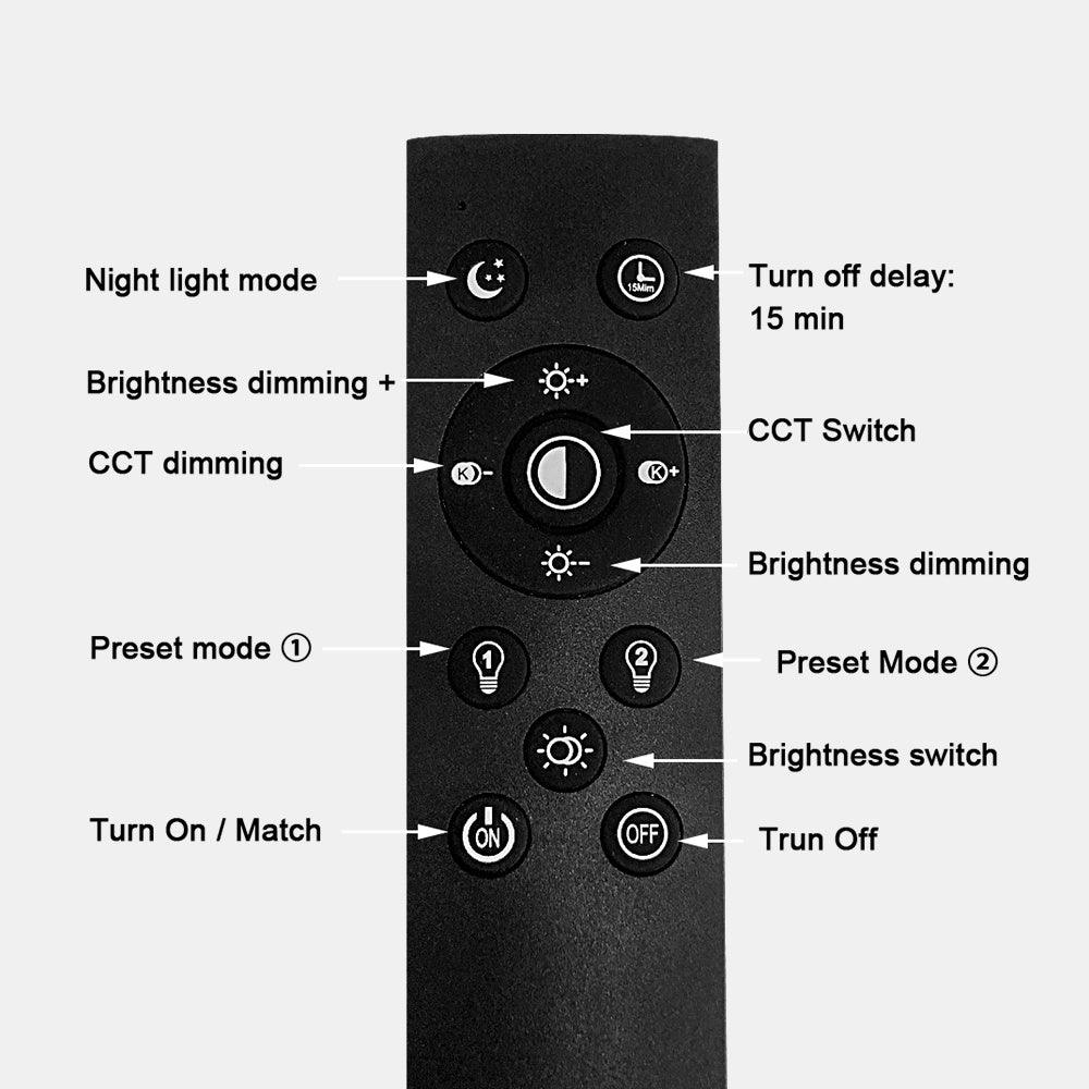 SEEDIQ Dimming Black Led Light Wall That Plug In - SEEDIQ