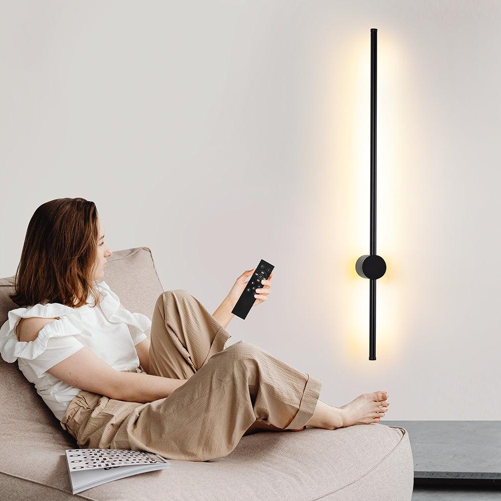 SEEDIQ Dimming Black Led Light Wall That Plug In - SEEDIQ