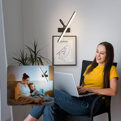 SEEDIQ Flexible Lamp Arm Battery Powered Picture Wall Lamp